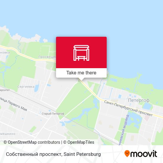 Собственный проспект map