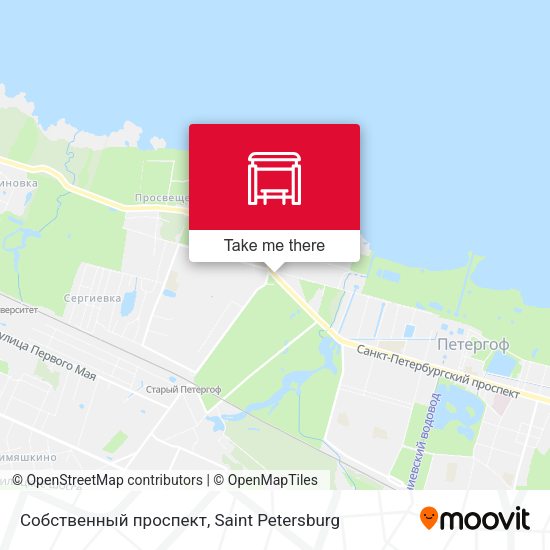 Собственный проспект map