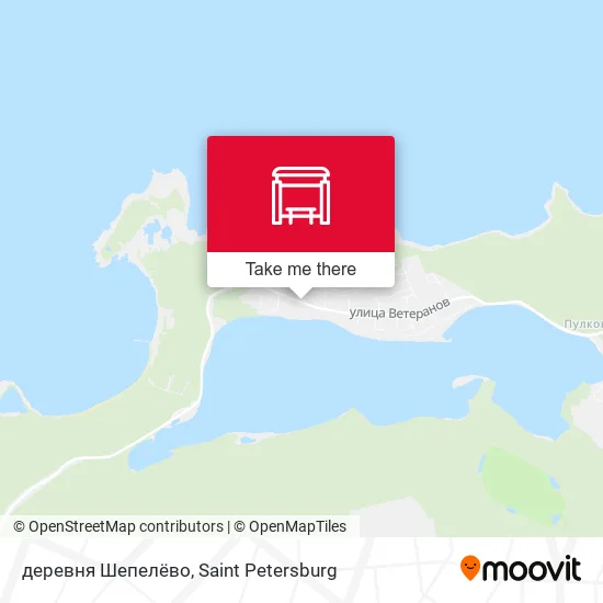 деревня Шепелёво map