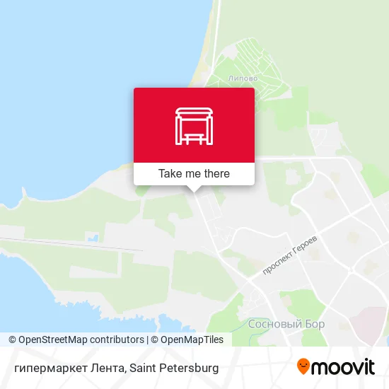 гипермаркет Лента map