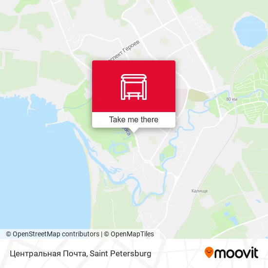 Центральная Почта map