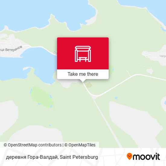 деревня Гора-Валдай map