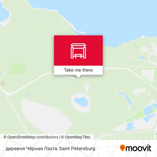 деревня Чёрная Лахта map