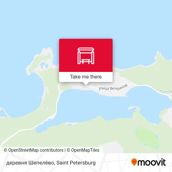 деревня Шепелёво map