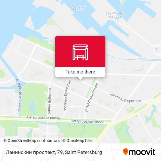 Ленинский проспект, 79 map