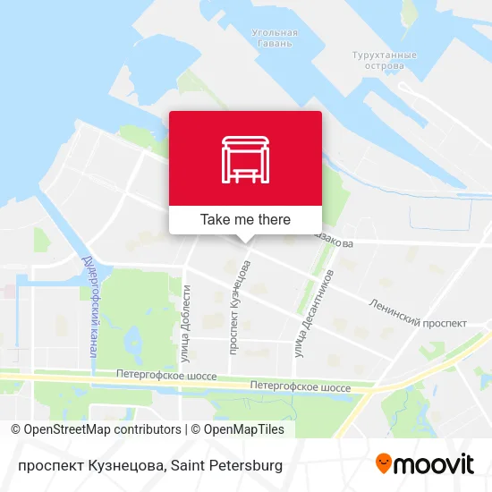 проспект Кузнецова map