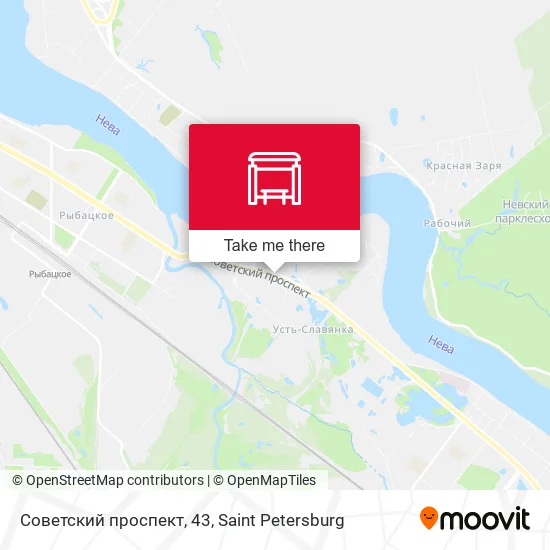 Советский проспект, 43 map
