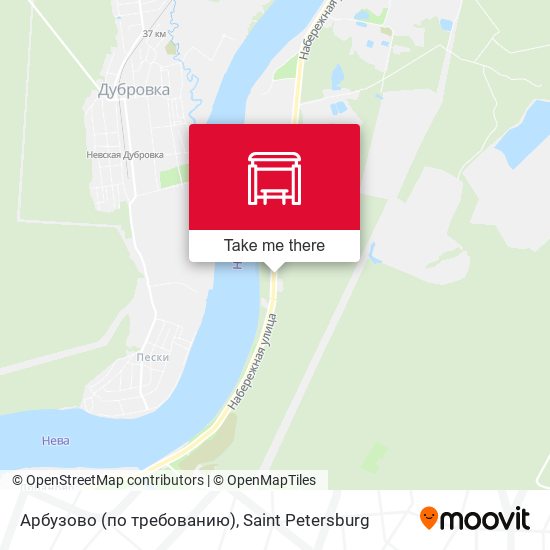 Арбузово (по требованию) map