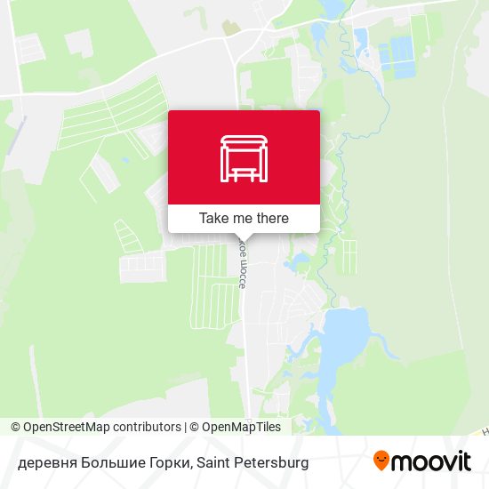 деревня Большие Горки map