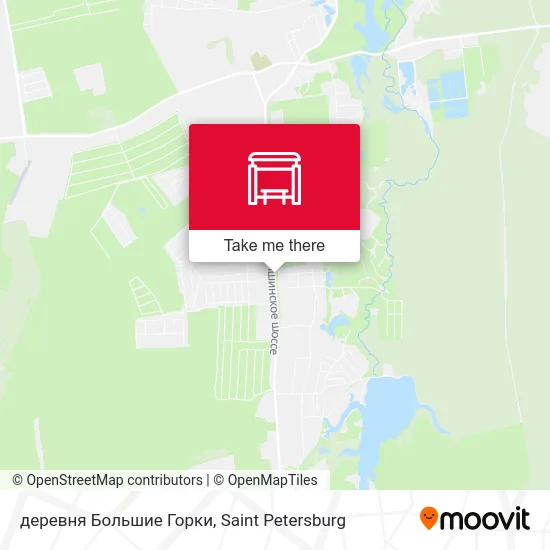 деревня Большие Горки map