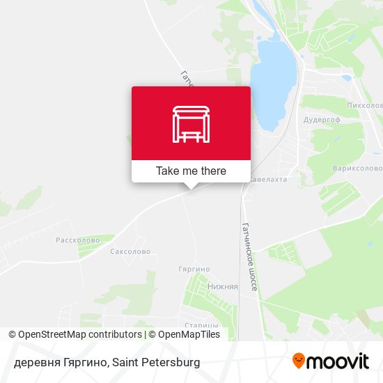 деревня Гяргино map