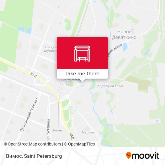 Вимос map