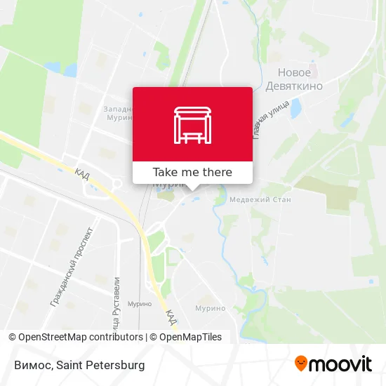 Вимос map