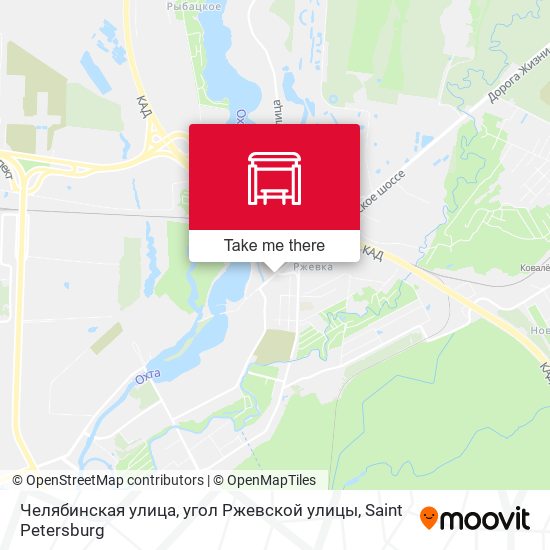 Челябинская улица, угол Ржевской улицы map
