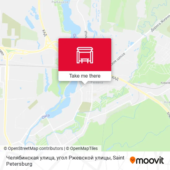Челябинская улица, угол Ржевской улицы map