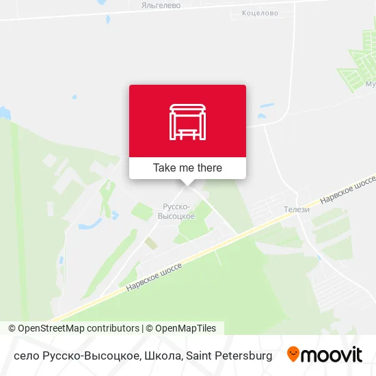 село Русско-Высоцкое, Школа map