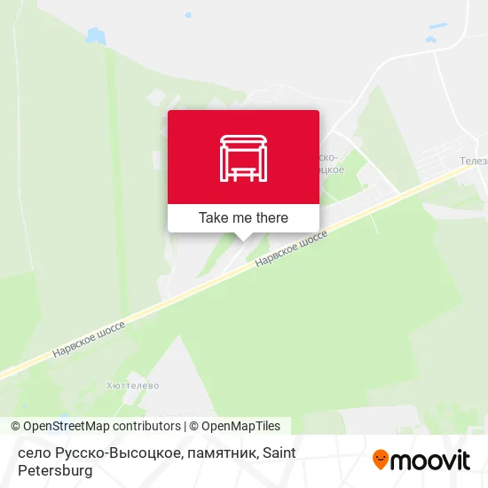 село Русско-Высоцкое, памятник map