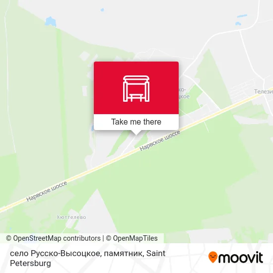 село Русско-Высоцкое, памятник map