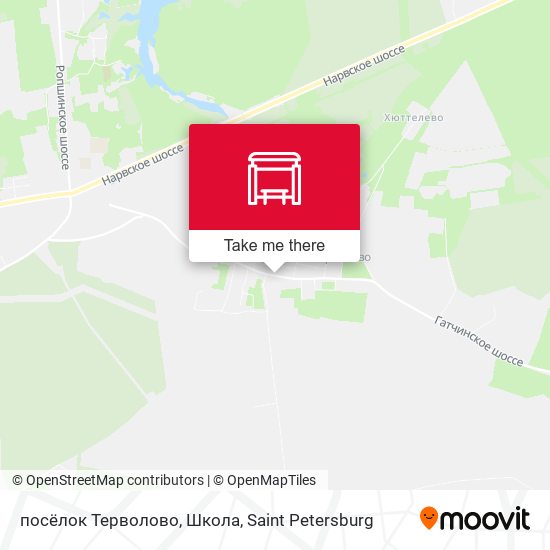 посёлок Терволово, Школа map