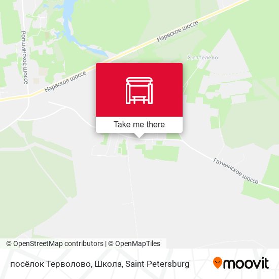посёлок Терволово, Школа map
