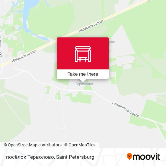 посёлок Терволово map