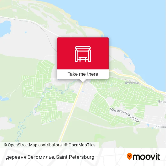 деревня Сегомилье map