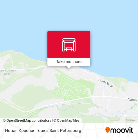 Новая Красная Горка map