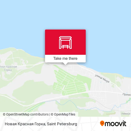 Новая Красная Горка map