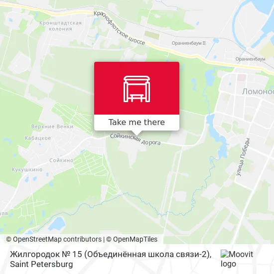 Жилгородок № 15 (Объединённая школа связи-2) map