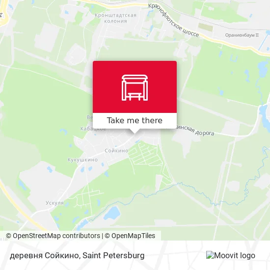 деревня Сойкино map