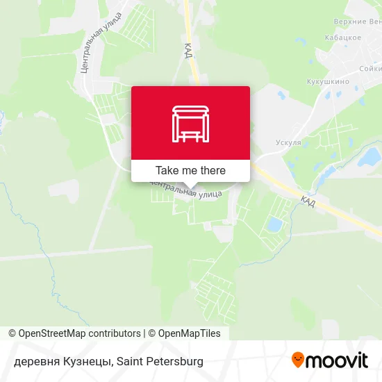 деревня Кузнецы map