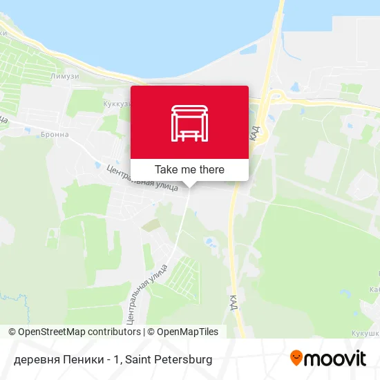 деревня Пеники - 1 map