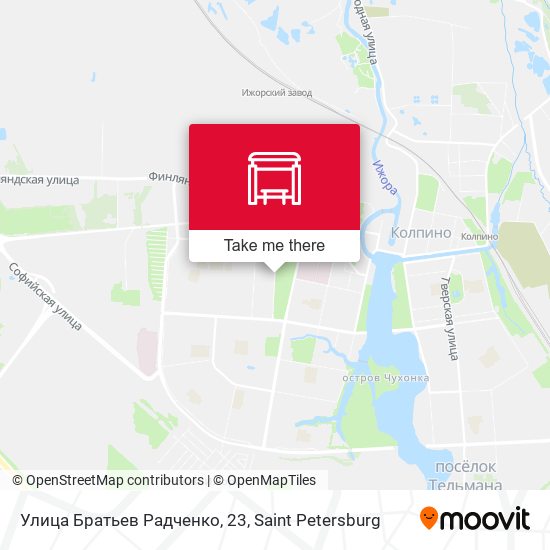 Улица Братьев Радченко, 23 map