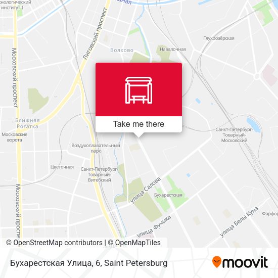 Бухарестская Улица, 6 map