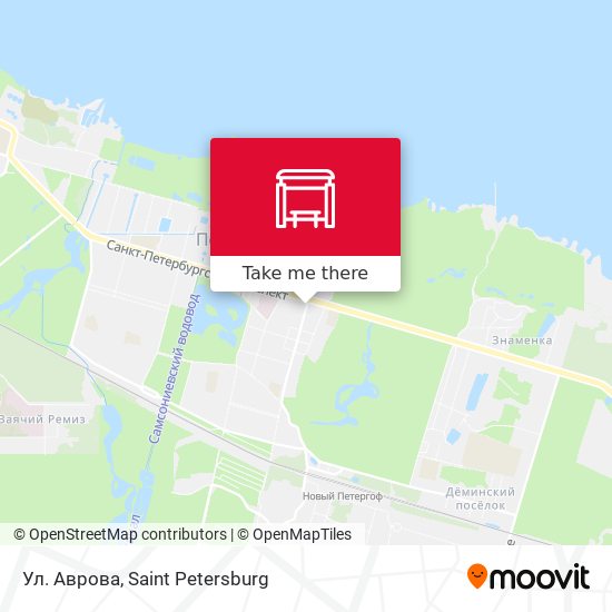 Ул. Аврова map