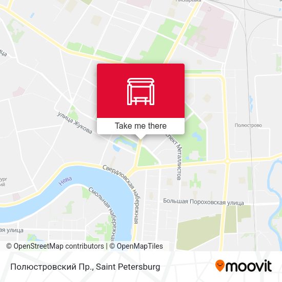 Полюстровский Пр. map