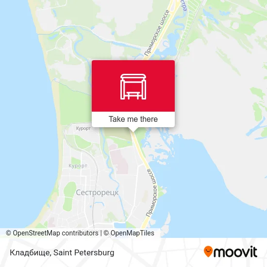 Кладбище map