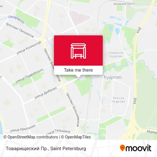 Товарищеский Пр. map