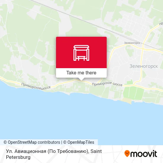 Ул. Авиационная (По Требованию) map