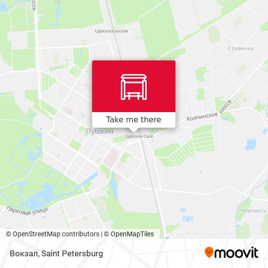 Вокзал map