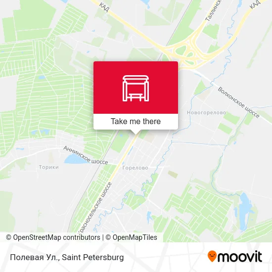 Полевая Ул. map