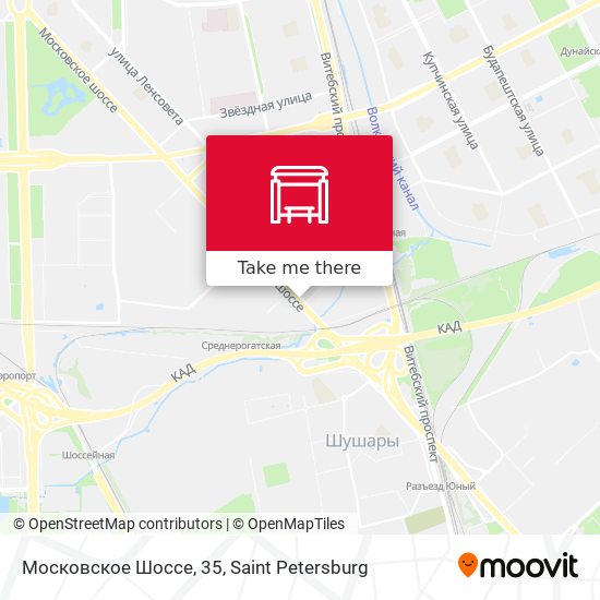 Московское Шоссе, 35 map