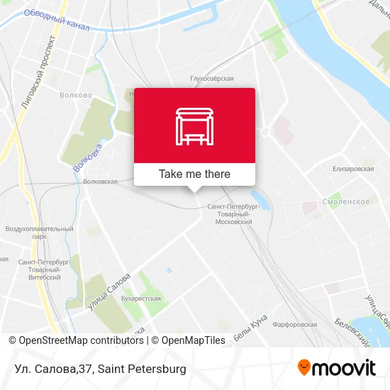 Ул. Салова,37 map