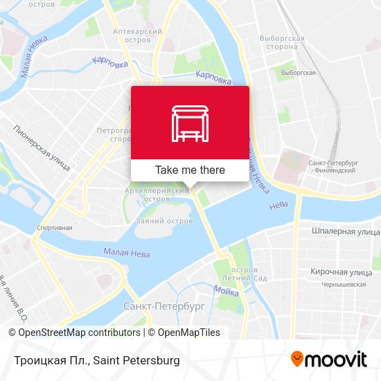 Троицкая Пл. map