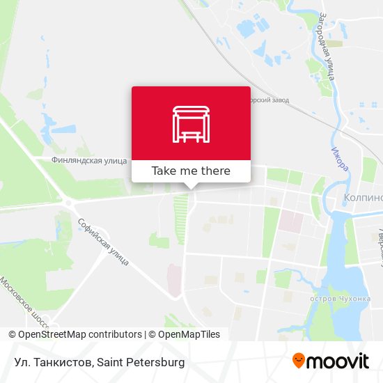 Ул. Танкистов map