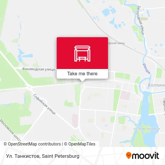 Ул. Танкистов map