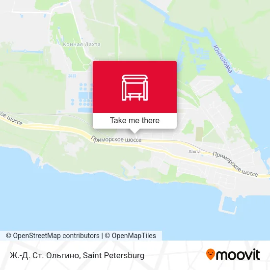 Ж.-Д. Ст. Ольгино map