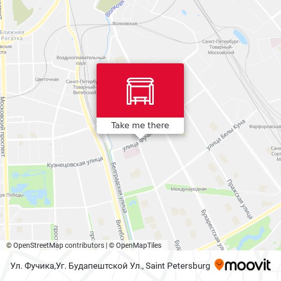 Ул. Фучика,Уг. Будапештской Ул. map