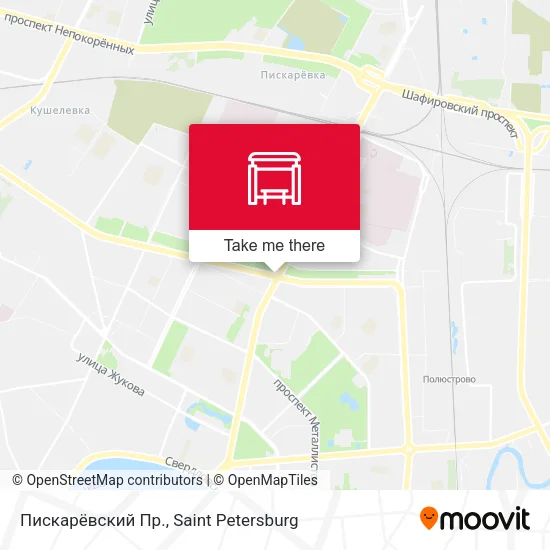 Пискарёвский Пр. map