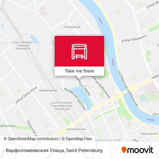 Варфоломеевская Улица map